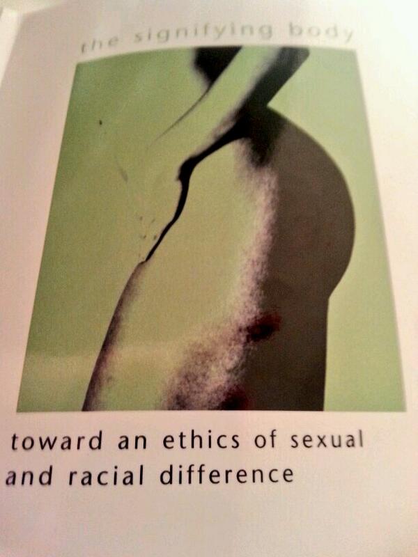 audrey_kamp's tweet photo. Working through Ingram's book on the signifying body http://t.co/5EuBEqbaZG