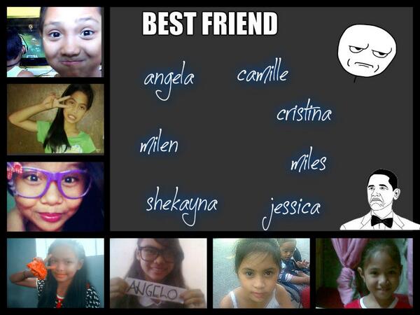 best friend !, via pizap.com