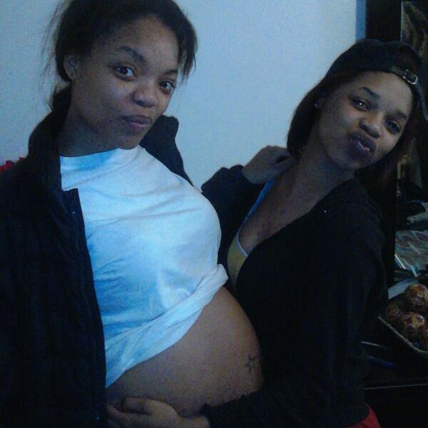 Niqua_DeShae's tweet image. Me &amp;amp; my lul bish .. #9mos