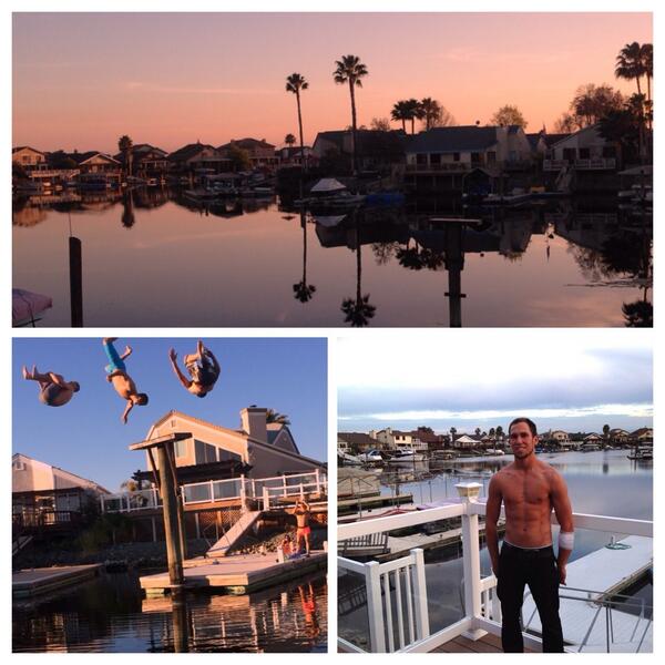 TravisSLC's tweet photo. We celebrated the first 90 degree day at the house today! http://t.co/WzX4ULuC2f