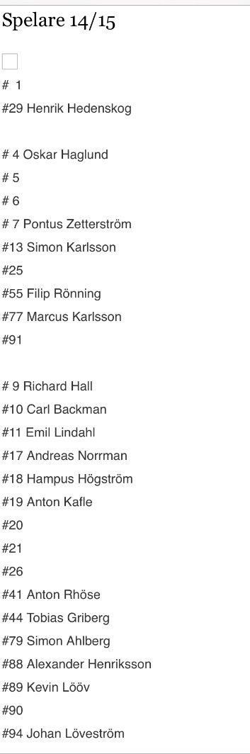 Hammarö HC A-lag tweet media