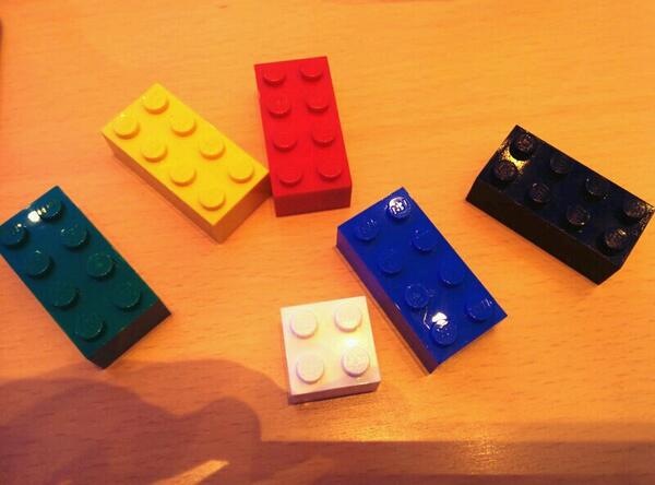 6 lego bricks combinations