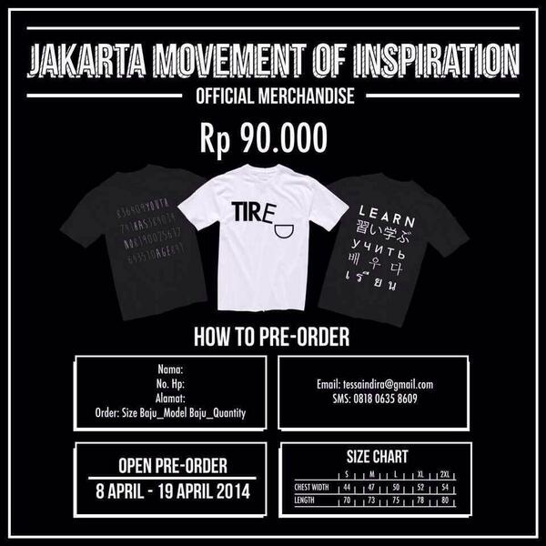 Hey guys! #JKTMoveIn Official Merchandise! Open Pre-Order 8-19 April 2013!