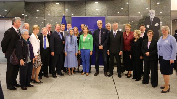 Maryam_Rajavi's tweet image. I extend my thanks 2Stephen Hughes, Tunne Kelam 4 their brave campaigns in defence of #CampLiberty,#Freedomin #Iran