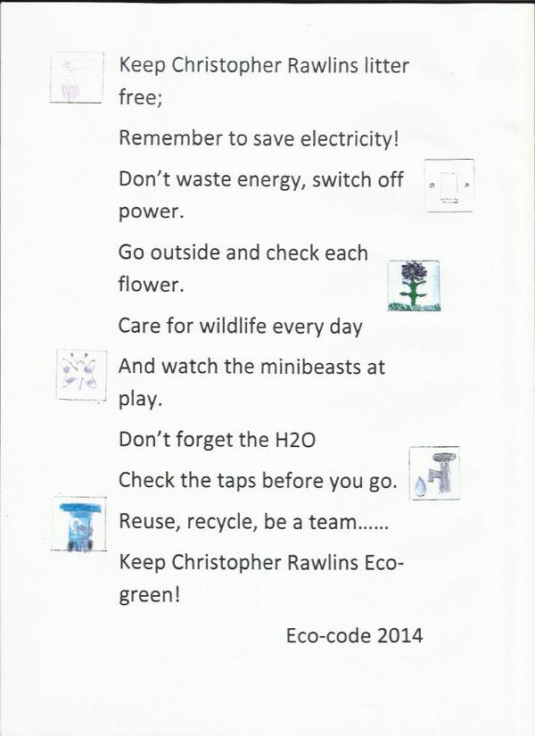 GWS_Learning's tweet image. Need inspiration writing your schools  #EcoCode ?