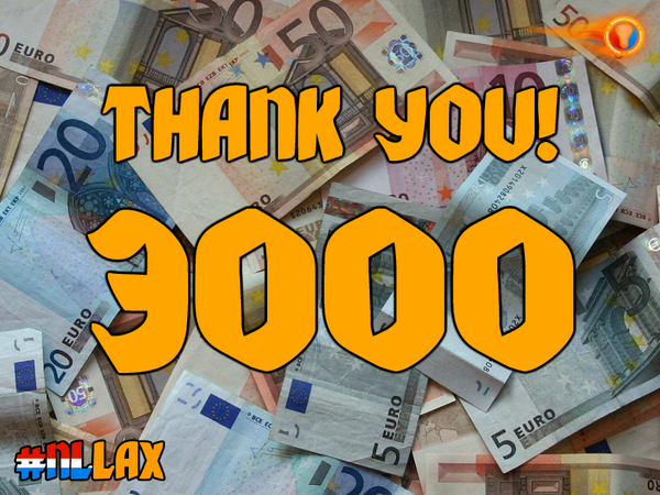 MDNTLax's tweet photo. We have crowdfunded over 3000 euros already! Make your donation at http://t.co/pC5sogHTJ2! #lacrosse #MDNT http://t.co/UlW1dGguhS