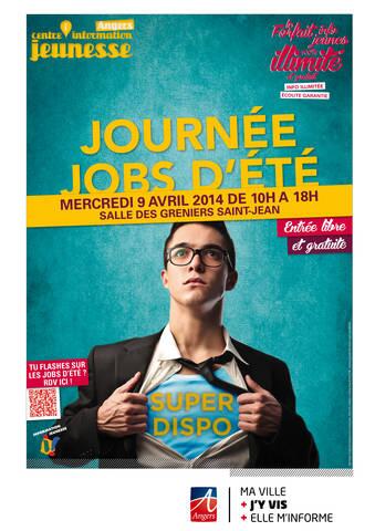 Angers's tweet photo. Le CIJ, invite tous les jeunes à la journée jobs d'été jusqu'à 18h salle des greniers St jean #angers http://t.co/CxbV9xL1jK