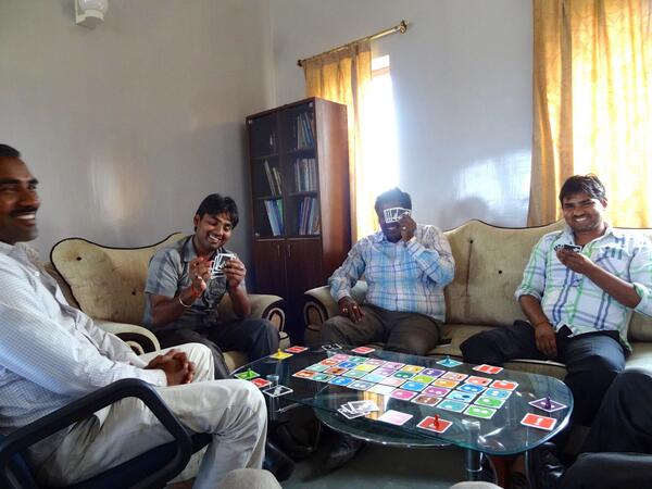 Discover our last game, WINK, played in the project by Inter'Lude &amp; <a href="/KarunaShechen/">Karuna-Shechen</a> in India ! ow.ly/vAQKm