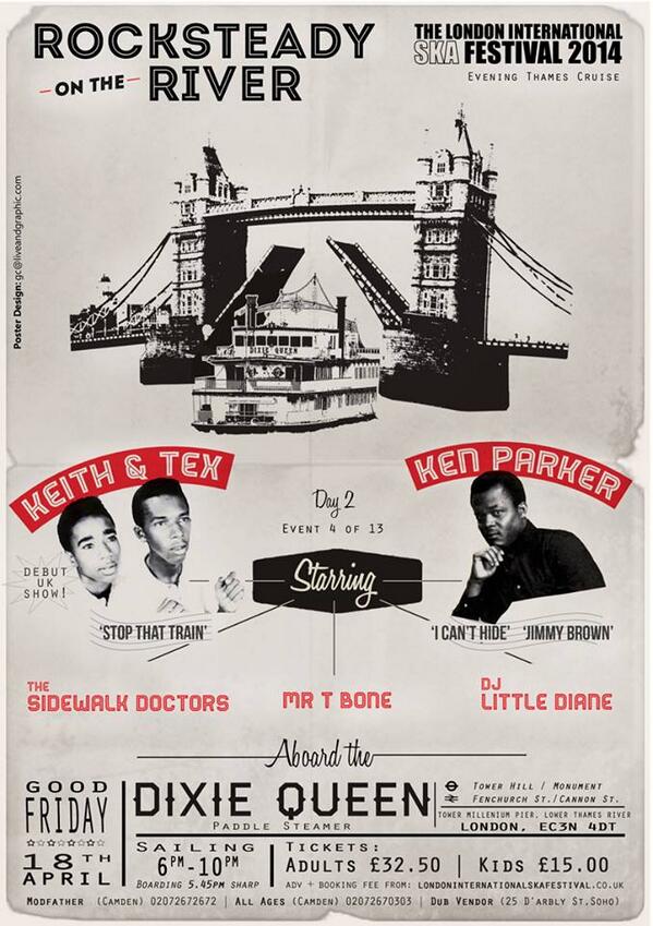 Dr. Martens (@drmartens) on Twitter photo We have 2x tickets to the Rocksteady River Cruise- highlight of the London <a href="/SkaFestival/">LondonIntlSkaFest</a> 2014- Retweet To Win We have 2x tickets to the Rocksteady River Cruise- highlight of the London <a href="/SkaFestival/">LondonIntlSkaFest</a> 2014- Retweet To Win
