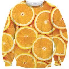 DopeAssSweaters's tweet image. Oranges in the morning.