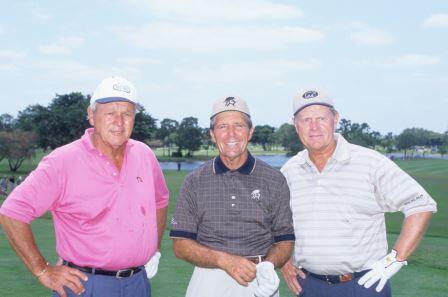 seniorpgachamp's tweet photo. Former @seniorpgachamps will hit ceremonial first shots @The_Masters @garyplayer @jacknicklaus #SPGA2014 http://t.co/dLkEpnZHDZ
