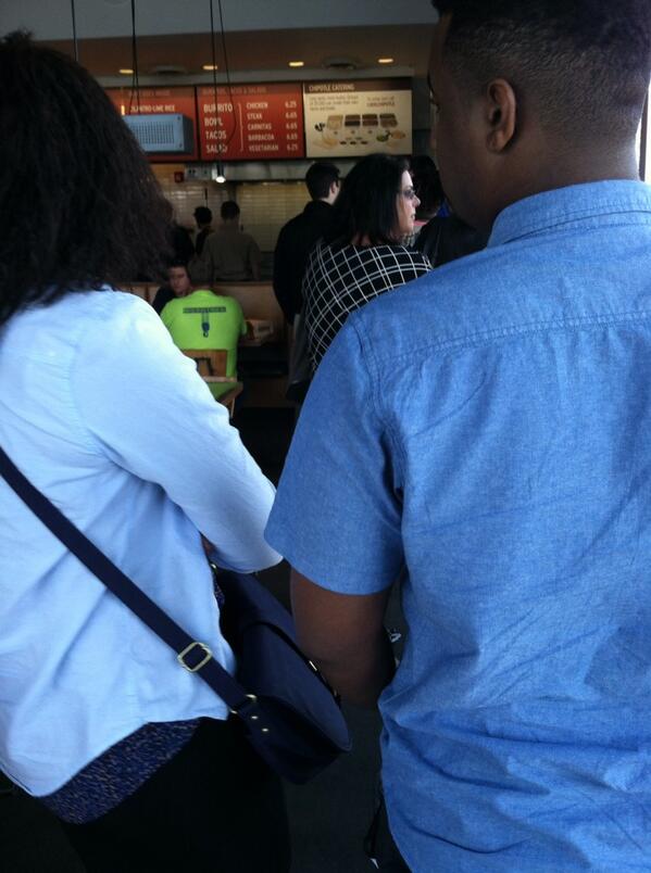 Key_EraS's tweet photo. All I want is a little @ChipotleTweets and to make it back to work on time. http://t.co/OZIuKSL09r