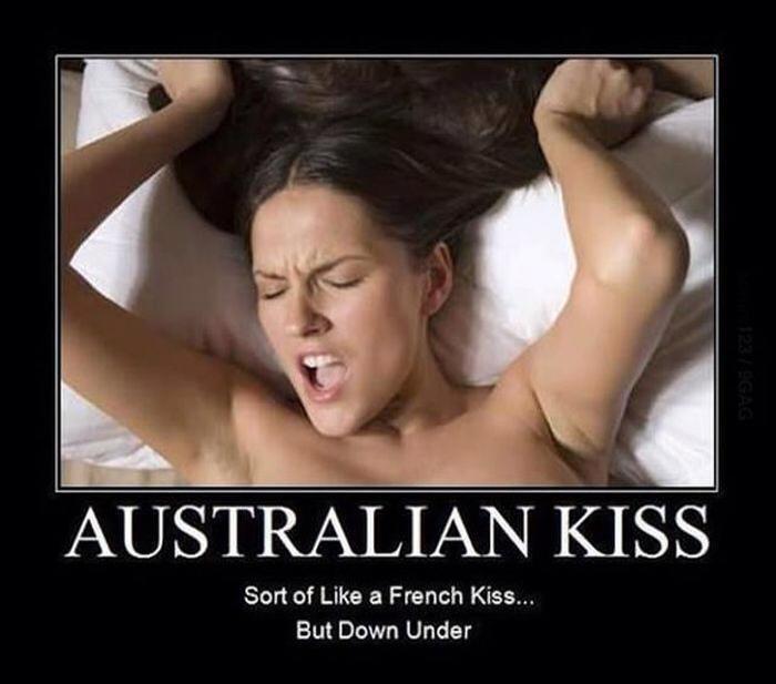 Dennis Roady 上："Australian kiss, sort of like a French kiss, but down under http://t.co/6jiAaRmFF0" / Twitter