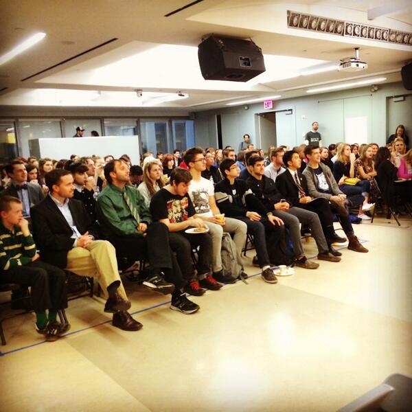 TheKingsCollege's tweet image. Three days of student events and debates for @InterregnumX kick off at @TheKingsCollege today! #tkcnyc #interregnumx