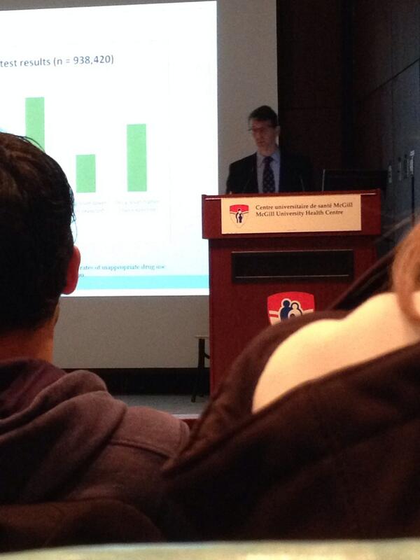 RVH acadamic day .. With the brillent <a href="/LNelsonMD/">Lewis Nelson</a>  from the poison center -New York #mcgillEm