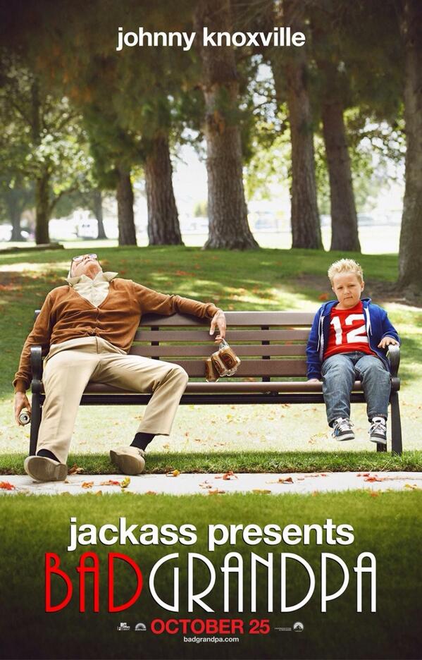 largecabbage's tweet photo. https://t.co/acdZagFlR6 #badgrandpa @jackassworld @realjknoxville #filmreview #film #movies #lol http://t.co/XLq3Z3rVDk