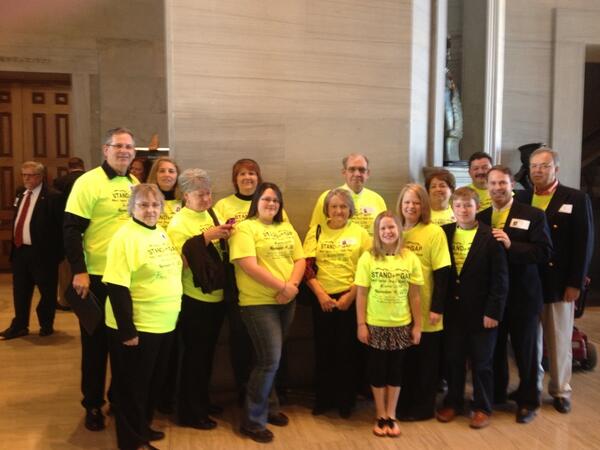 Stand in the Gap at the Capitol today