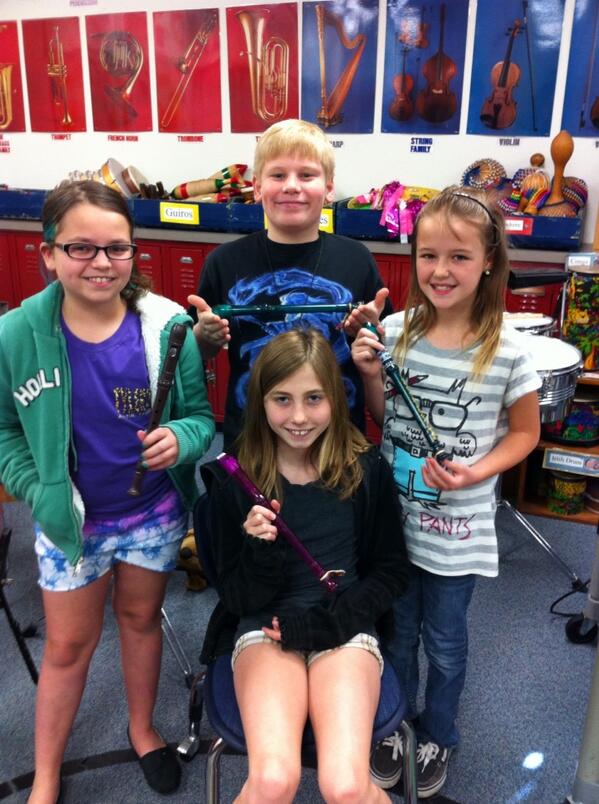 Congrats to our new recorder karate black belts!