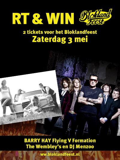 Bloklandfeest's tweet photo. RT en maak kans op 2 tickets voor de zaterdagavond!! #bloklandfeest #actie #tickets #tentfeest http://t.co/b6l8KnazOK