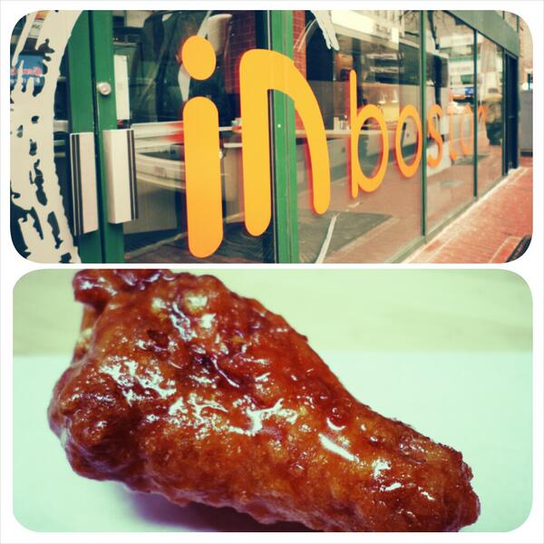 InBostonChicken's tweet photo. Glazed up and ready to go! http://t.co/5VlwGIMEQ6