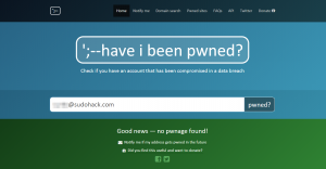 SudoHack's tweet photo. New post: (Have YOU Been pwned?) on SudoHack http://t.co/ATOFChu43b http://t.co/WjZ2N5PoRt