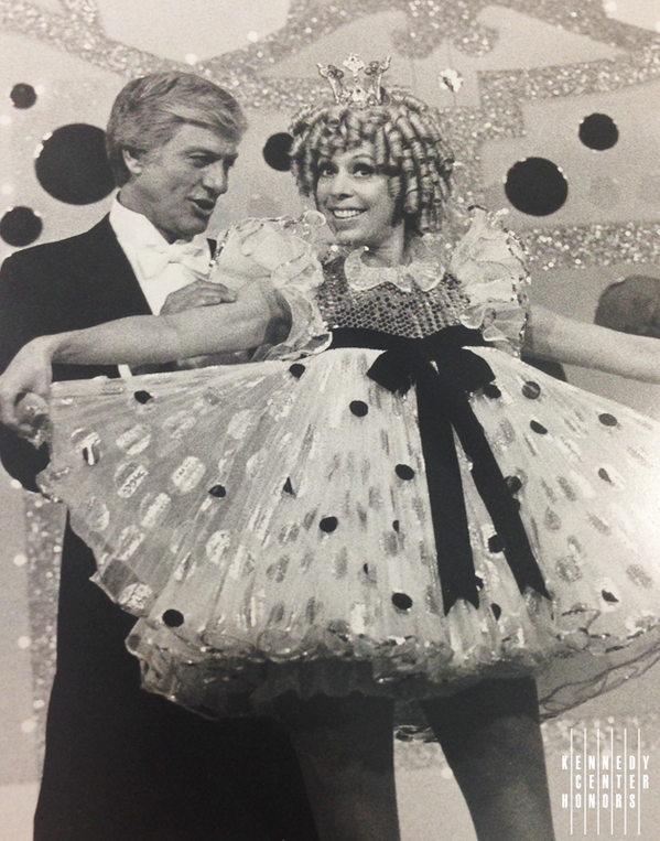 2 honorees in 1! 2003 Honoree Carol Burnett, playing 1998 Honoree Shirley Temple in sketch on The Carol Burnett Show.