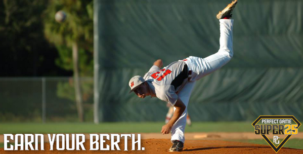 EARN YOUR BERTH in <a href="/PerfectGameUSA/">Perfect Game USA</a>'s Super25 tournament series. #repyourregion