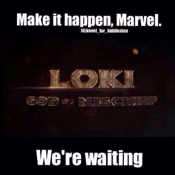 isaabeaa's tweet image. RT IF U WANT A LOKI MOVIE