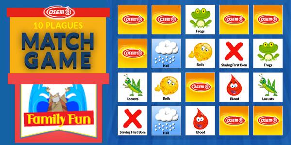Osem_USA's tweet photo. At #Passover, plagues can be fun! Teach kids 10 with our online Match Game. http://t.co/sOl7s8vYPV #OsemPassover http://t.co/07gAHXxIBC