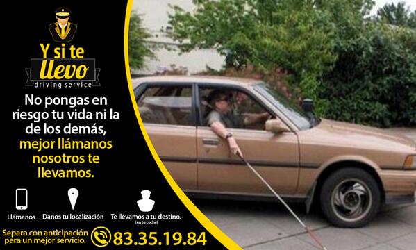 Ysitellevo's tweet photo. No pongas en riesgo tu vida ni la de los demás. http://t.co/7gMDRp3gpu