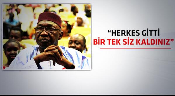 #İstiklalMarşınıSusturmak

Mali'ye  askeri müdahale yapıldı! 

Herkes terketti onları!

Ama Hizmet erleri orada! ""