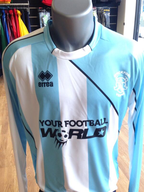 Stockport Vikings kit produced this week by Your Football - Errea Hove Pro Grade Shirt - Great Choice! #stockport