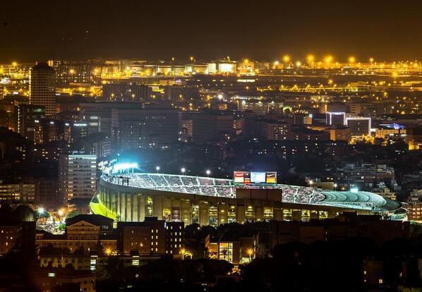 SuperA7mado's tweet photo. صورة : الكامب نو في المساء " http://t.co/if5IHYsSZR