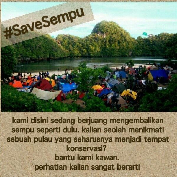 agusirwanto's tweet image. #CAPSLocked Cagar Alam Pulau Sempu Locked, terkunci utk wisata. Jangan berkunjung ke Sempu ...!!! @bbksdajatim