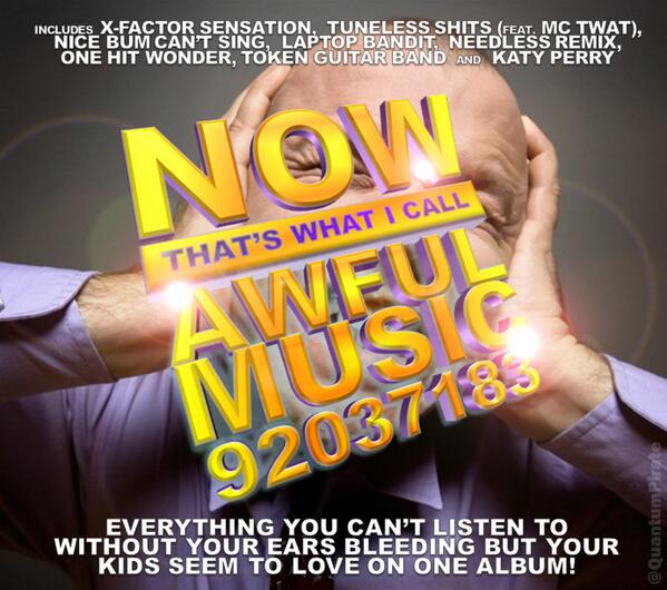 QuantumPirate's tweet photo. β@NOWMusic: So the big question - which is your favourite #NOW87 Disc 1 or Disc 2?!" - I prefer this one... http://t.co/hgxACtsodf
