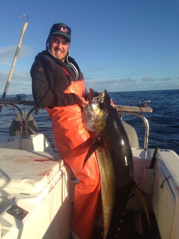 Lovely small Tuna by <a href="/jparkfelt/">Justin Parkfelt</a> caught off Cape Point South Africa. Living the life. Watch out for how we cooked it.
