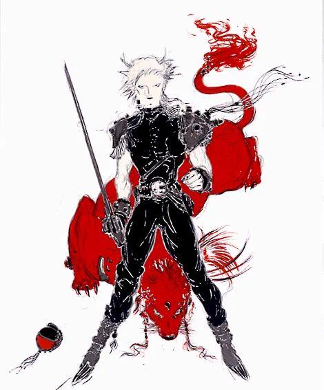 天野喜孝　静謐　FF7 天野喜孝☆幻想の世界 on X: 