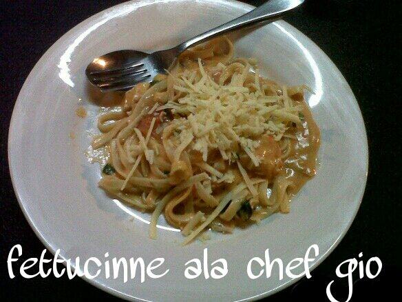 Menu khas PASTA GIO ......