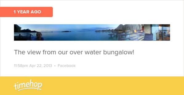 amichaeloff's tweet photo. Exactly 1 year ago today I went to the most beautiful place ever with the most beautiful woman ever!  Happy honey... http://t.co/x0HNo0Wdha