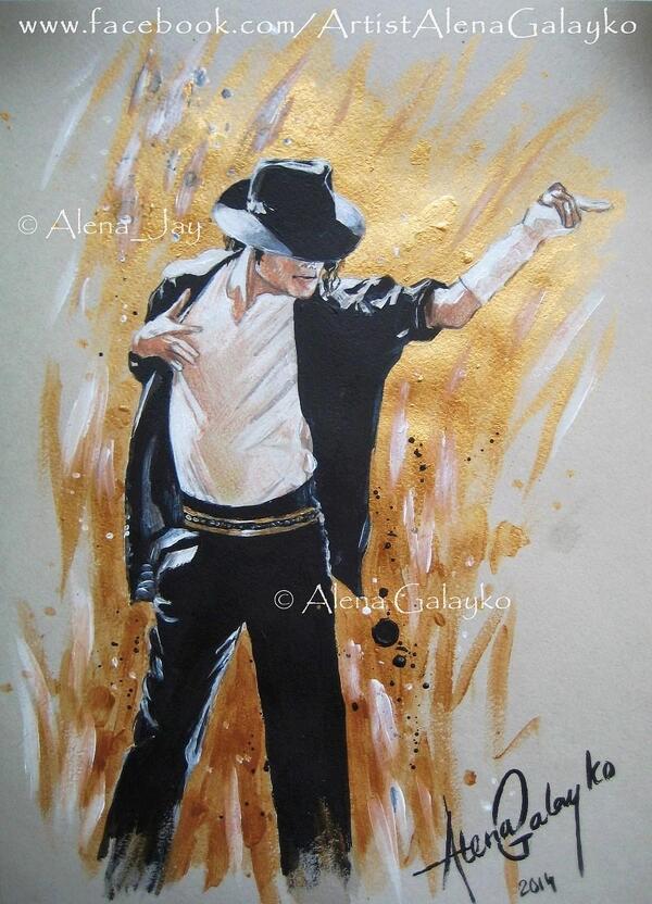 New 'BLACK OR WHITE' @MichaelJackson #painting #MichaelJackson #Golden #Acrylics #art #JacksonFans #KingofPop #MJ