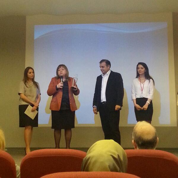 En iyi engelsiz proje ödülünün sahibi 'Mavi Kapak' oldu.