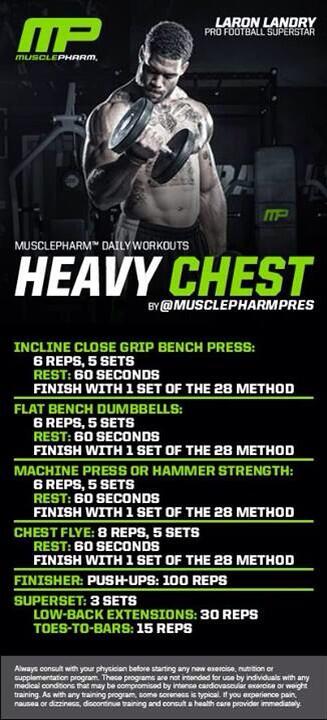 CoryG on X: Heavy Chest Workout  / X