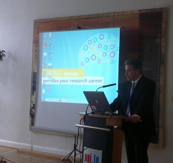 This morning Clause Meisch, Minister of Higher Ed &amp; Research stressed the importance of research in Luxembourg