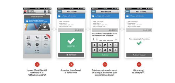 Societe Generale Et Vous On Twitter Integre Dans L Appli Le Pass Securite Vous Permet De Confirmer Vos Transactions Sur Internet Https T Co Zx4oo1nd8u Http T Co 2bxnwljw1v