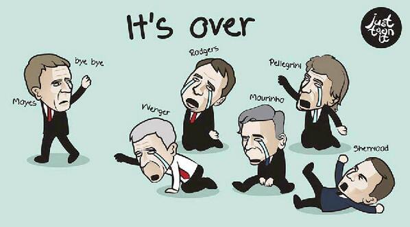 Good bye david moyes the man who managed 19 team in bpl this season