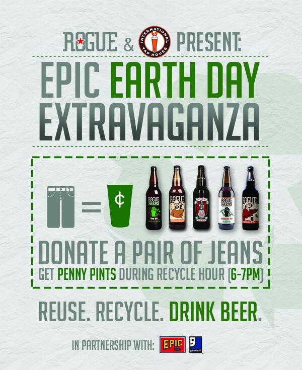 RogueAles's tweet photo. MT @MERSGoodwill: Don't forget to head over 2 @ItapSoulard from 6-7pm with @RogueAles 2 donate! #PantsForPints http://t.co/WBx9VBmCTu