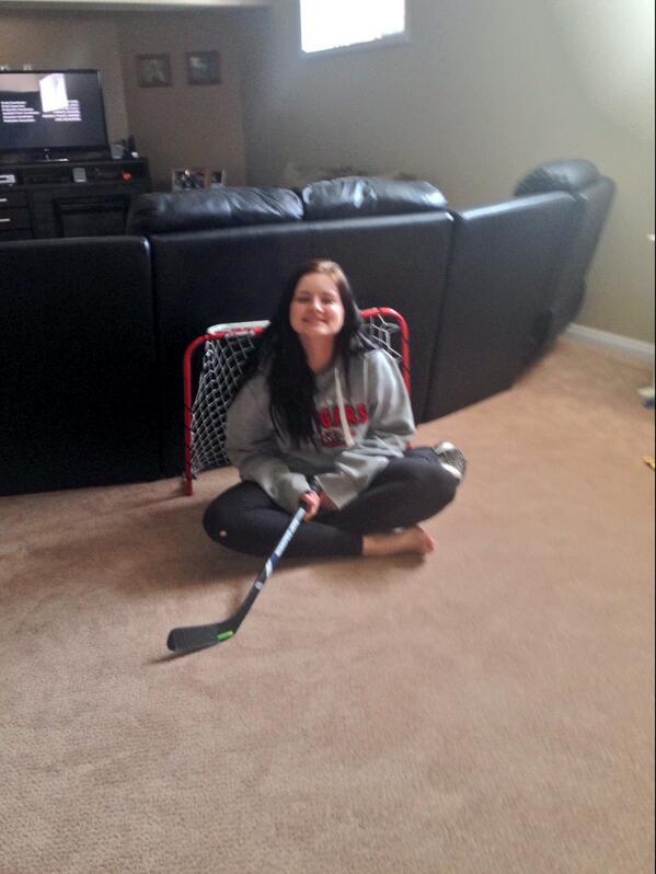 Happy birthday to the best looking mini-stick goalie around <a href="/hayschudd/">Hayley Schuddemat</a>