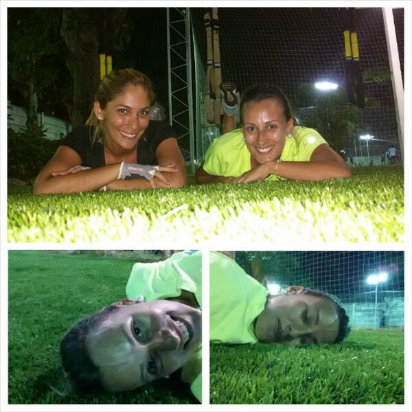 Andrepin17's tweet photo. Estrenando grama artificial y dandole duro al entrenamiento del dia lunes con los mejores @AvilaForce_TRX http://t.co/VDMPESPsEl