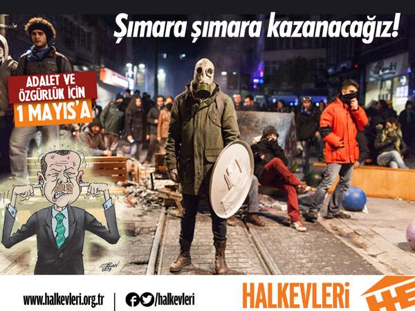 Halkevleri's tweet image. #1MayıstaTaksimdeŞIMARIYORUZ Şımara şımara kazanacağız!