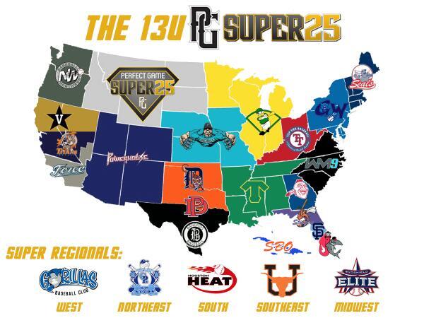The 13u #PGSuper25 projections have been released, via <a href="/DrakeBrownePG/">Drake Browne</a>. Full article here: perfectgame.org/Articles/View.….
